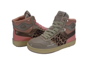 City Wings Sweet Leopard Hi Bubble Genuine Leather (Dama) - Image 15