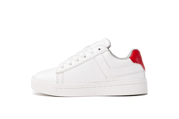 Top Star Back to School Blanco/Rojo (PS) PONY sneaker