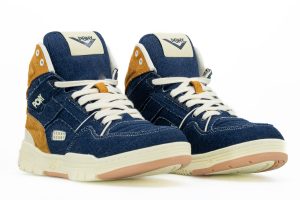 Mauro Garfias x M-100 Denim Shiba Inu Hi (Caballero) - Image 2
