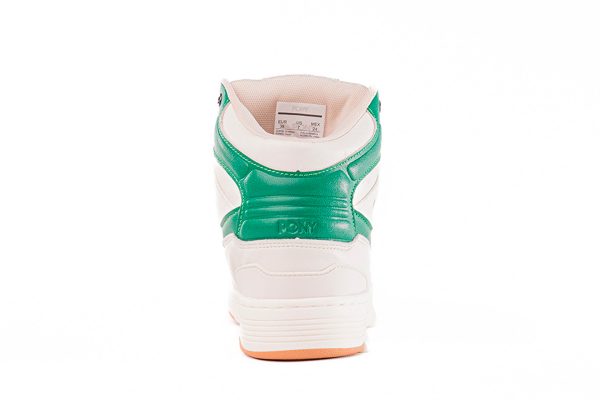M-100 Unbleached Green Hi (Caballero) PONY sneaker
