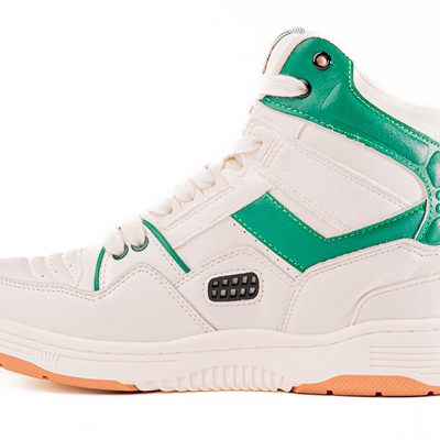 M-100 Unbleached Green Hi (Caballero) PONY sneaker