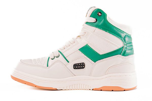 M-100 Unbleached Green Hi (Caballero) PONY sneaker
