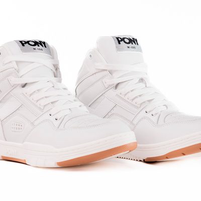 M-100 White Gum Hi (Caballero) PONY sneaker