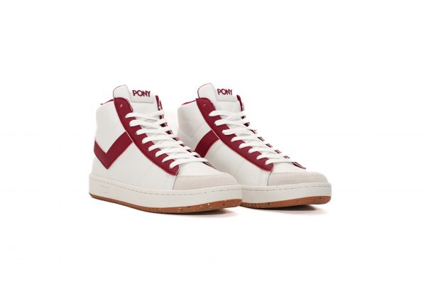 Pro 80 Cranberry Pie Hi PONY sneaker