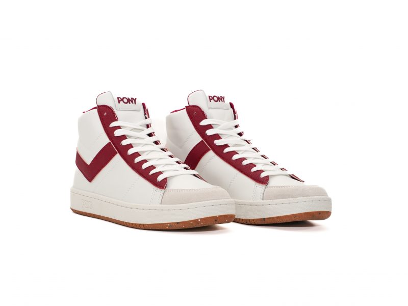 Pro 80 Cranberry Pie Hi PONY sneaker