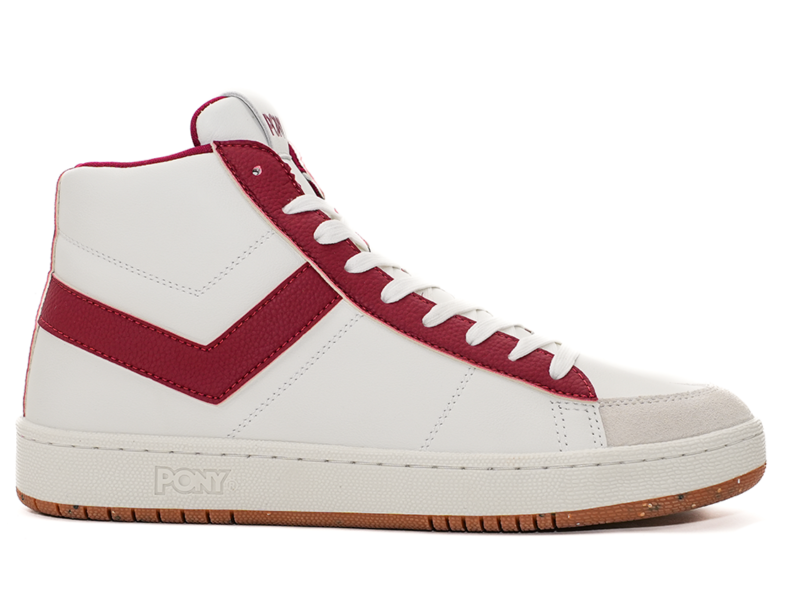 Pro 80 Cranberry Pie Hi PONY sneaker