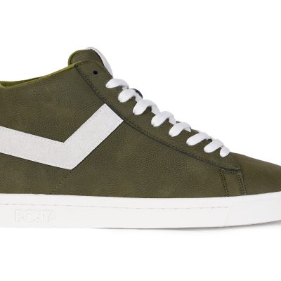 Top Star Hi Olive Leaf PONY sneaker