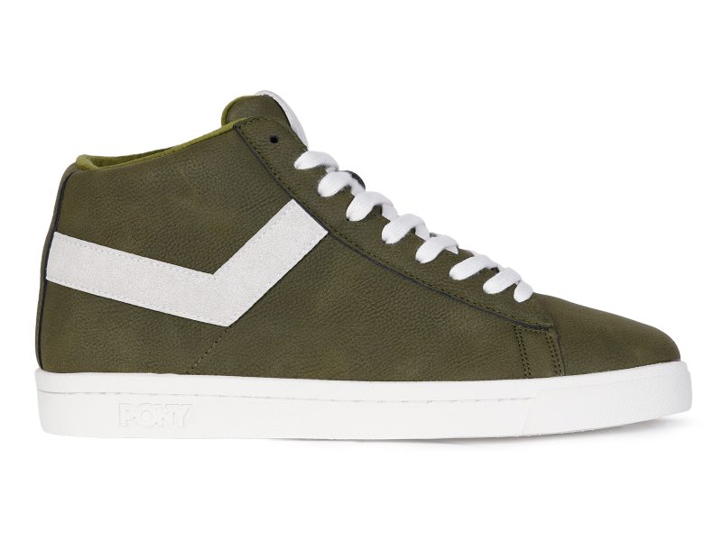 Top Star Hi Olive Leaf PONY sneaker
