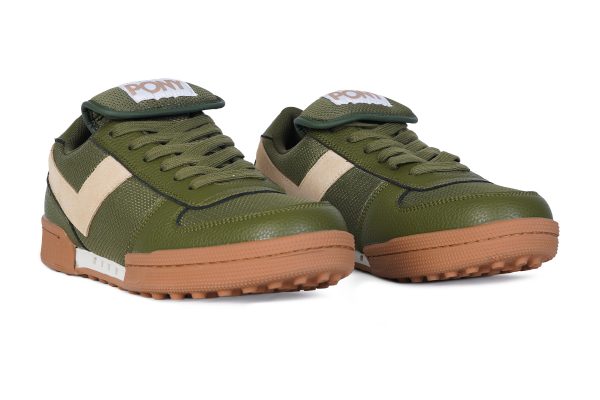 Linebacker Archive Fresh Olive PONY sneaker