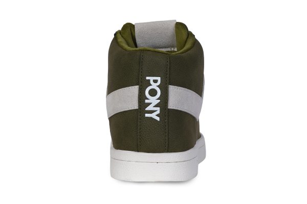 Top Star Hi Olive Leaf PONY sneaker